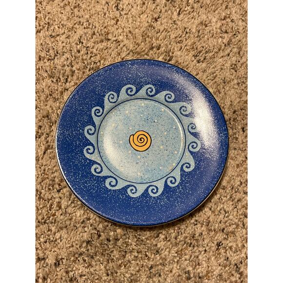 PAIR of Sango Pisces Saucer Fish Summer Beach Replacement Sue Zipkin - Picture 3 of 4